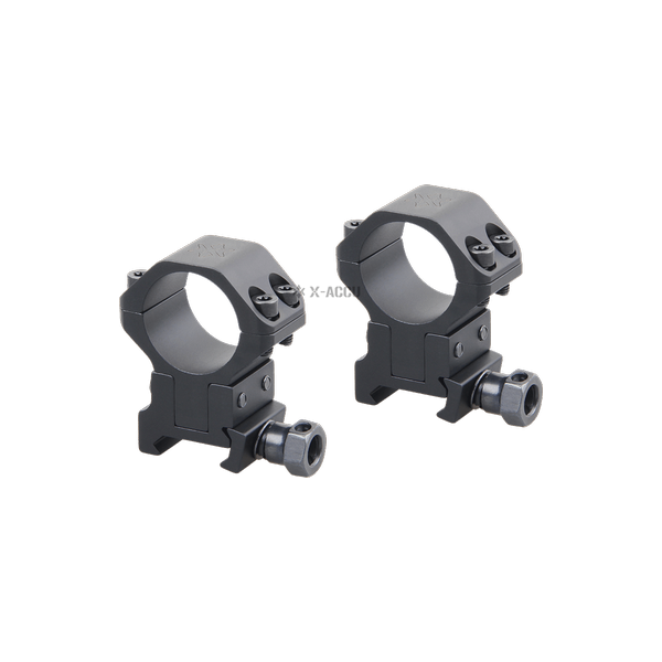 Colliers 25.4mm Réglables pour Rails Picatinny 1913