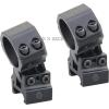 Colliers 25.4mm Réglables pour Rails Picatinny 1913
