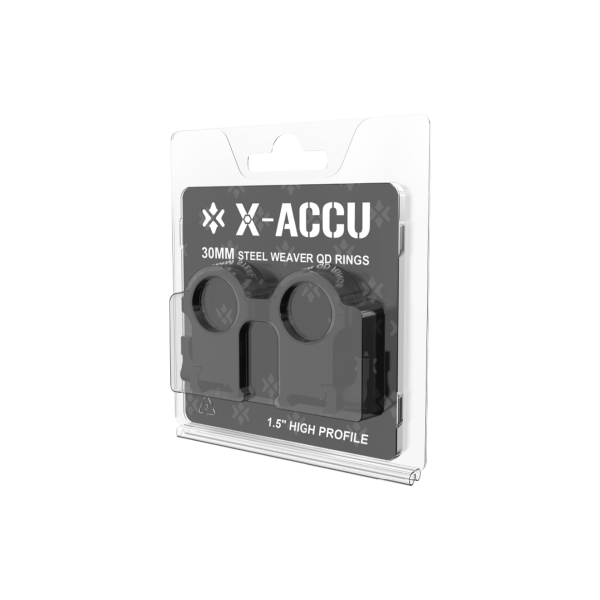 Collier Acier 30mm QR : Fixation Précise pour Rails Weaver