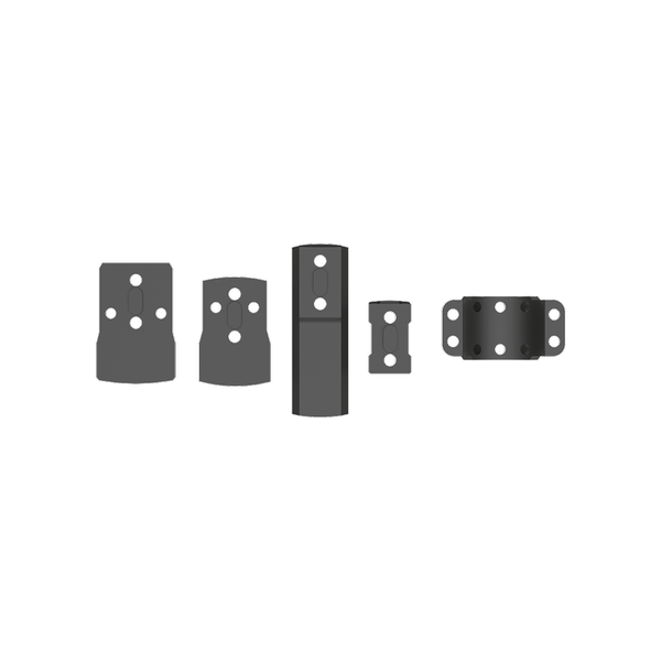 Kit Montage X-Accu 30mm : Fixation Stable pour Viseur Rouge