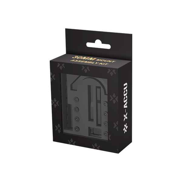 Kit Montage X-Accu 30mm : Fixation Stable pour Viseur Rouge