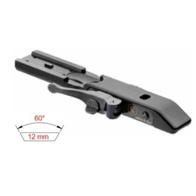 Montage Amovible Aimpoint H1T1/H2T2 - Rail 12mm Stable et Précis