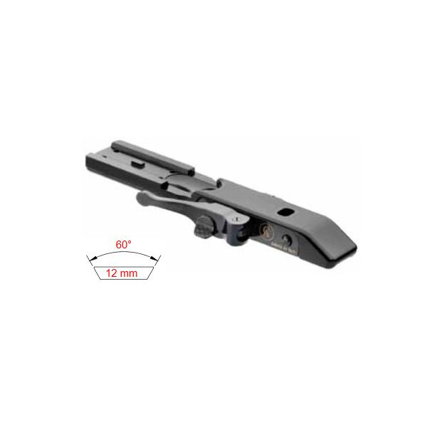 Montage Amovible Aimpoint H1T1/H2T2 - Rail 12mm Stable et Précis