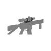 Montage Monobloc Picatinny 34mm - Hauteur 38.1mm pour Optiques
