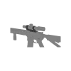Montage Monobloc Picatinny 34mm - Hauteur 38.1mm pour Optiques