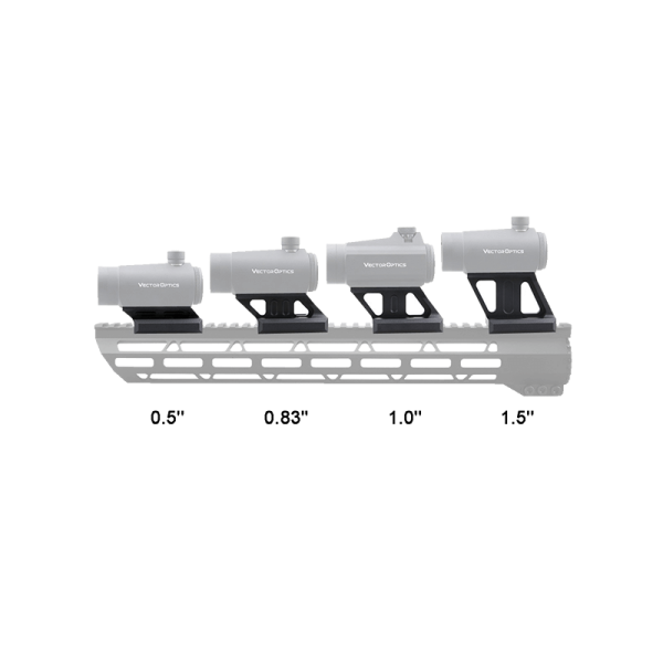 Montage Picatinny Profile 1 pour Viseurs Maverick - 25,6 mm