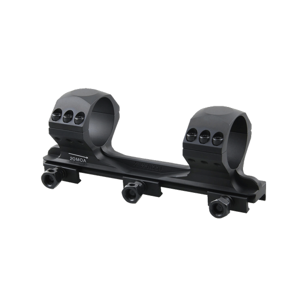 Montage Picatinny 34mm 20MOA pour Tir Longue Distance