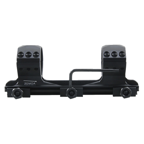Montage Picatinny 34mm 20MOA pour Tir Longue Distance