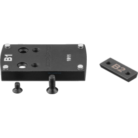 Platine Point Rouge 1911 : Fixation Stable, 12g, 46,1mm