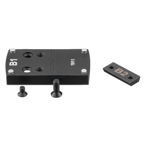 Platine Point Rouge 1911 : Fixation Stable, 12g, 46,1mm