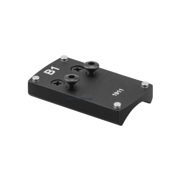 Platine Point Rouge 1911 : Fixation Stable, 12g, 46,1mm