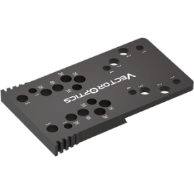 Platine Point Rouge CZ Shadow : Légèreté et Compatibilité Totale