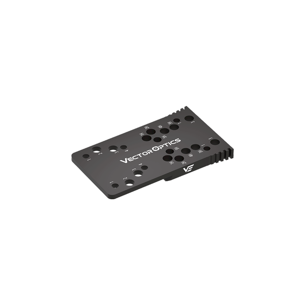 Platine Point Rouge CZ Shadow : Légèreté et Compatibilité Totale