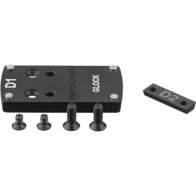 Platine Tek Glock pour Viseurs Rouge - Compatibilité Large Glock