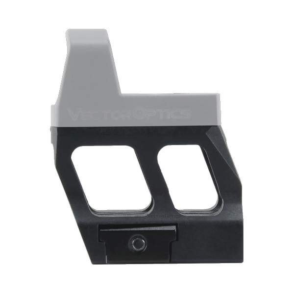 Rehausse Mag Weaver Polymer : Support Cantilever 28mm pour Red Dot