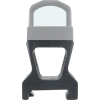 Rehausse Mag Weaver Polymer : Support Cantilever 28mm pour Red Dot
