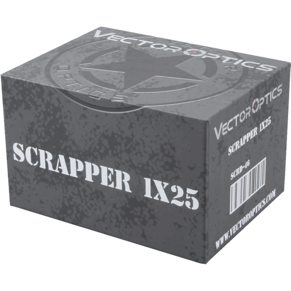 Point rouge Scrapper 1x25 Gen 2 : Compact, 2 MOA, IPX6