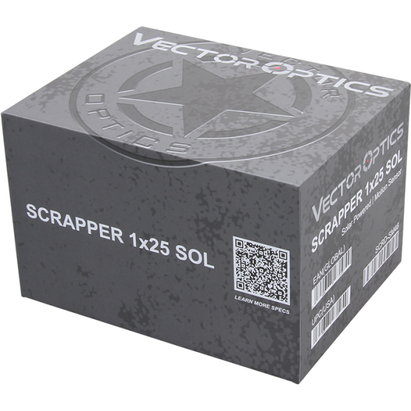 Point rouge Scrapper 1x25 2 MOA : Précision et robustesse