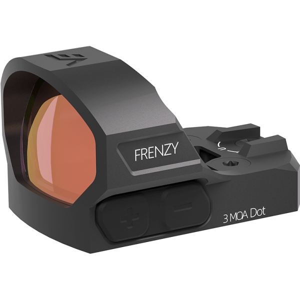 Point rouge Frenzy S 28x19 RMSx : Précision 3 MOA, Autonomie 50k h
