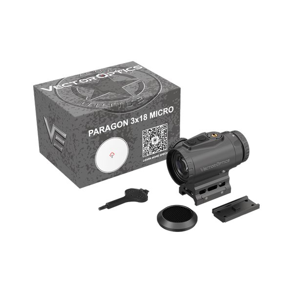Lunette Paragon 3x18VEPS MBR : Compacte, Étanche, Réticule 223
