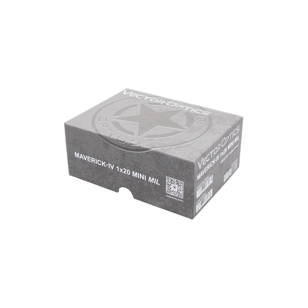 Viseur Reflex Maverick IV 1x20 - Point Rouge 3 MOA, Compact et Résistant