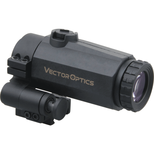 Magnifier 3x22 Maverick III Mil : Grossissement 3x, Optique Multi-Couches