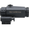 Magnifier 3x22 Maverick III Mil : Grossissement 3x, Optique Multi-Couches
