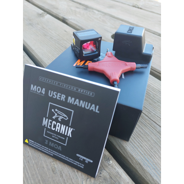 Viseur Reflex Point Rouge Mecanik MO4 - Luminosité Auto & Durable