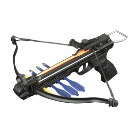 Arbalète Pistolet 50lbs Man Kung : Compacte et Précise 10m