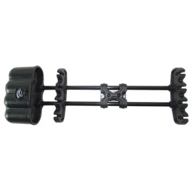 Carquois Noir 4 Flèches : Pratique, Durable et Ergonomique