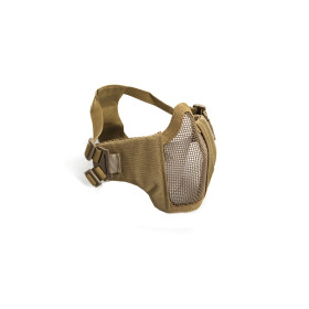 Bas de masque Tan : Protection légère pour airsoft et paintball