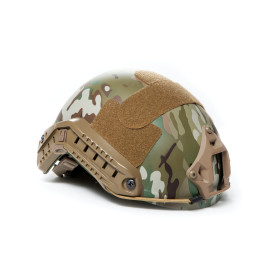 Casque Fast Multicam : Protection ABS Renforcé pour Airsoft
