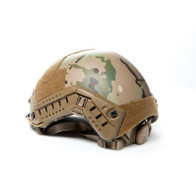 Casque Fast Multicam : Protection ABS Renforcé pour Airsoft