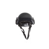 Casque Fast Noir : Esthétique Tactique pour Airsoft et Paintball