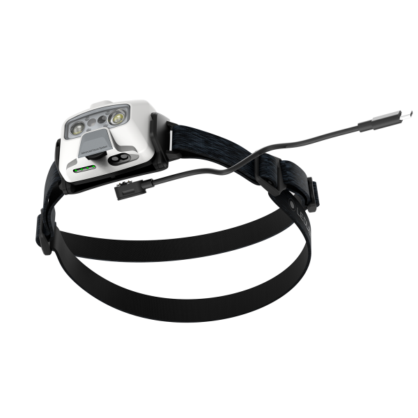 Lampe Frontale HF6R Core Noire - 800 Lumens, IP68, Rechargeable