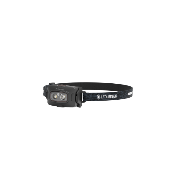 Lampe Frontale HF4R Core Noire - Étanche IP68, 500 Lumens