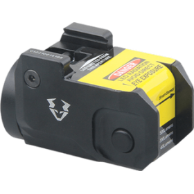 Lampe Tactique 500 lm pour Pistolet Subcompact, Rail 21 mm