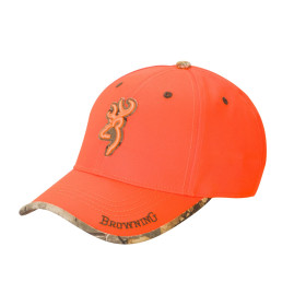 Casquette Sureshot Blaze : Sécurité et Visibilité Chasse Orange