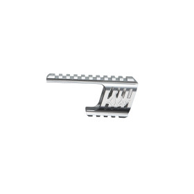 Rail CNC DW715 Steel gris - Montage optique pour Dan Wesson 715