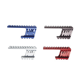 Rail CNC DW715 Steel gris - Montage optique pour Dan Wesson 715