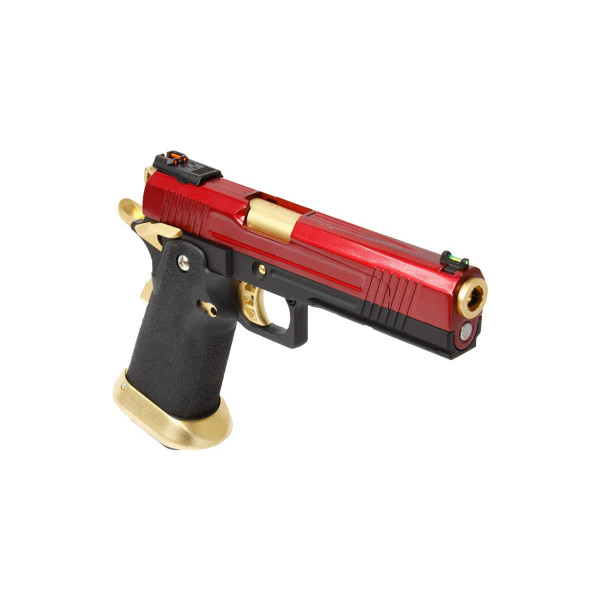 Pistolet airsoft GBB Split Red AW Custom – recul réaliste
