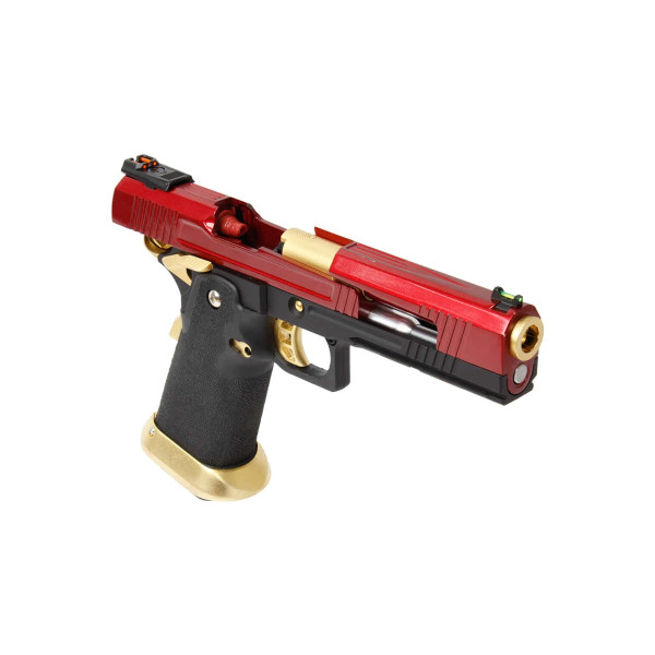 Pistolet airsoft GBB Split Red AW Custom – recul réaliste