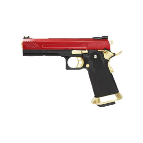 Pistolet airsoft AW Custom HX1104 Full Red GBB gaz