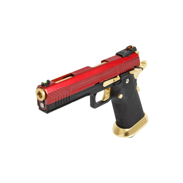 Pistolet airsoft AW Custom HX1104 Full Red GBB gaz