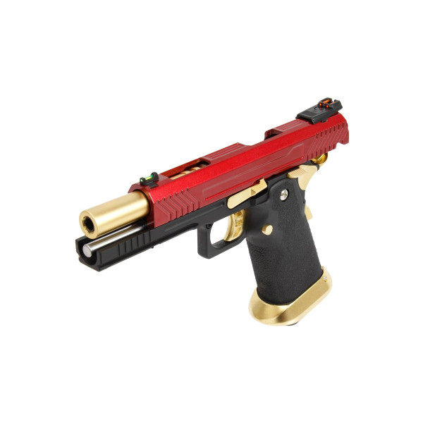 Pistolet airsoft AW Custom HX1104 Full Red GBB gaz