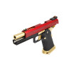 Pistolet airsoft AW Custom HX1104 Full Red GBB gaz