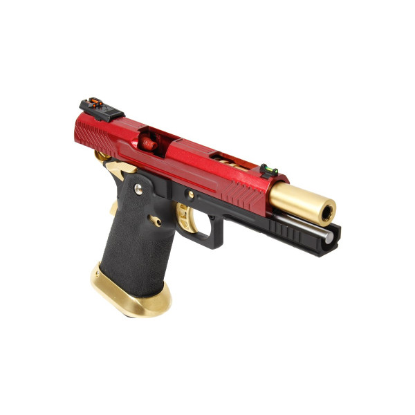 Pistolet airsoft AW Custom HX1104 Full Red GBB gaz