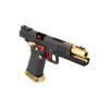 AW Custom HX2002 Full Black & Gold – Pistolet GBB airsoft