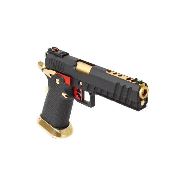 AW Custom HX2002 Full Black & Gold – Pistolet GBB airsoft
