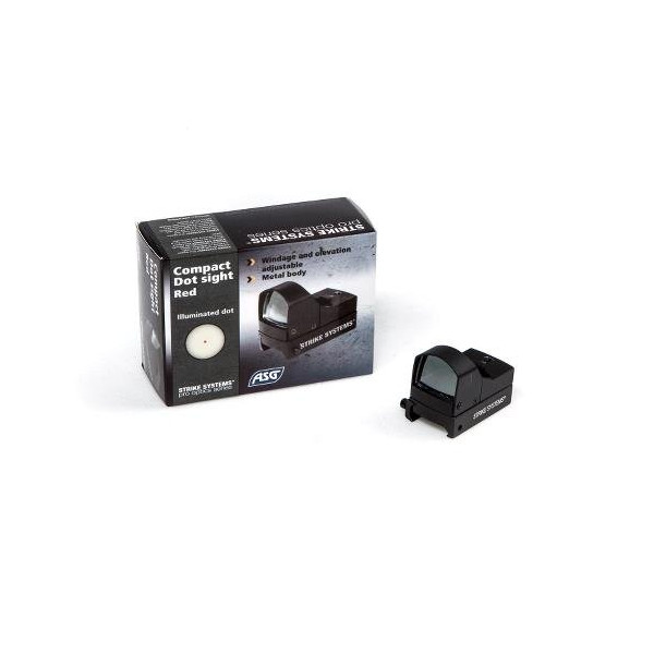 Point rouge ASG Strike System – visée rapide rail Picatinny